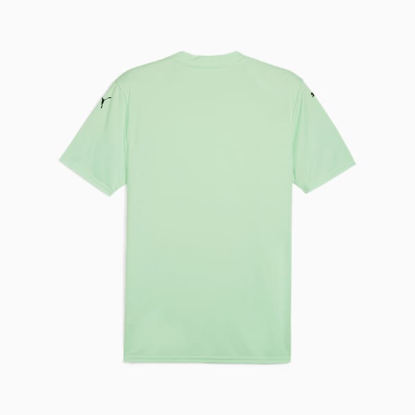 Camiseta de fútbol teamGlory para hombre, Fresh Mint-PUMA Black, extralarge