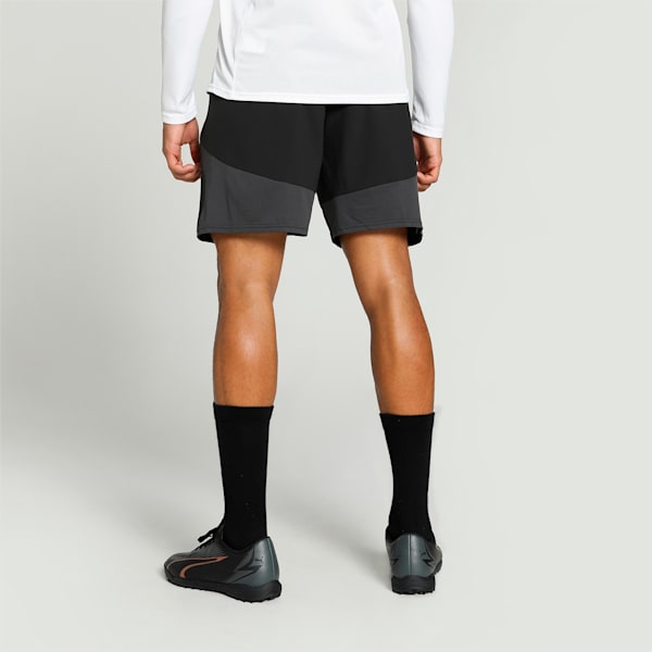 teamFINAL Men's Football Shorts, PUMA Black-PUMA White-Flat Dark Gray, extralarge-IND