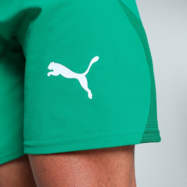 Short de soccer teamFINAL Homme, Sport Green-PUMA White-Power Green, extralarge