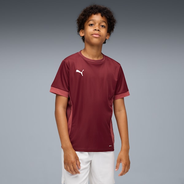 Jersey de entrenamiento juvenil teamGOAL Matchday, Team Regal Red-PUMA White-Astro Red, extralarge