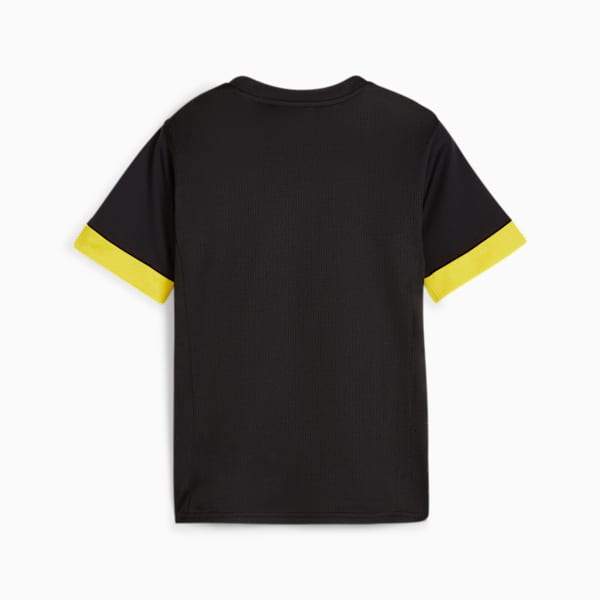 Jersey de entrenamiento juvenil teamGOAL Matchday, PUMA Black-PUMA White-Faster Yellow, extralarge
