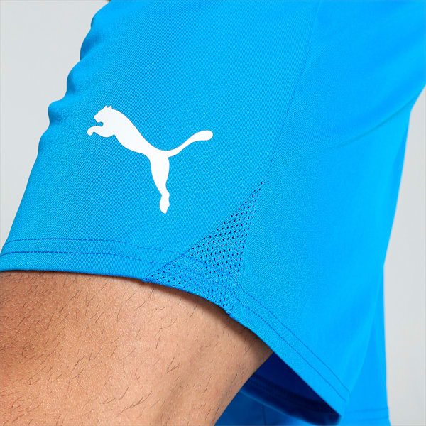 teamGOAL Men's Football Shorts, Electric Blue Lemonade-PUMA White, extralarge-IND