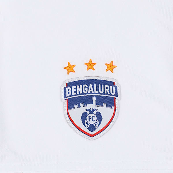 Bengaluru Football Club 22/23 Away Youth Shorts, Puma White, extralarge-IND