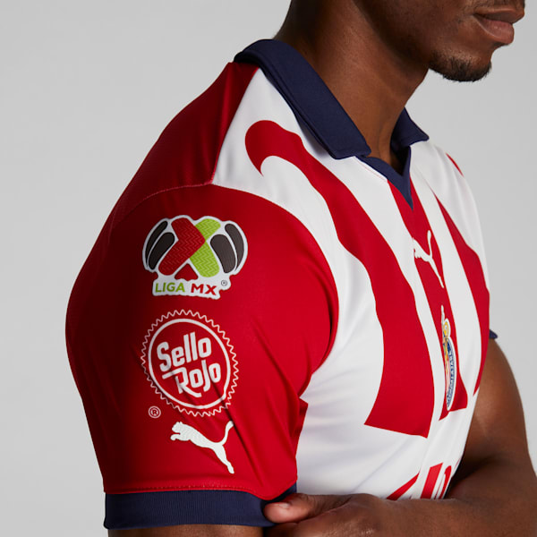 Jersey Chivas versión jugador local 23-24 para hombre, PUMA Red, extralarge