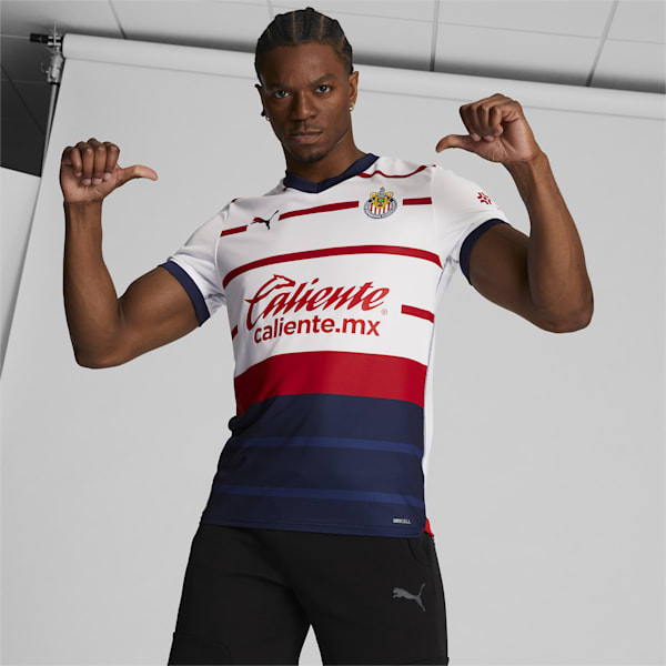 Jersey Chivas versión jugador visita 23-24 para hombre, PUMA White, extralarge