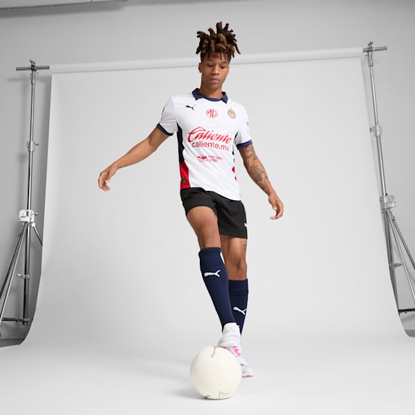Maillot de soccer authentique à l’extérieur de Chivas 24/25 Homme, PUMA White, extralarge