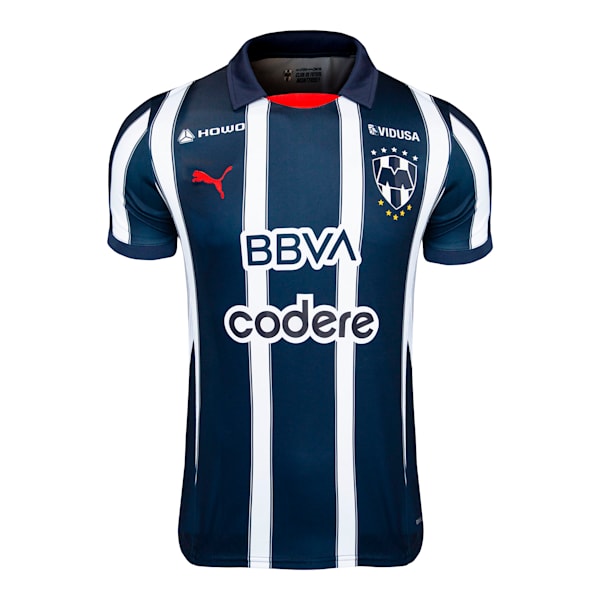 C.F. Monterrey 24/25 Home Authentic Men's Soccer Jersey, New Navy, extralarge