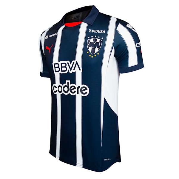 C.F. Monterrey 24/25 Home Authentic Men's Soccer Jersey, New Navy, extralarge