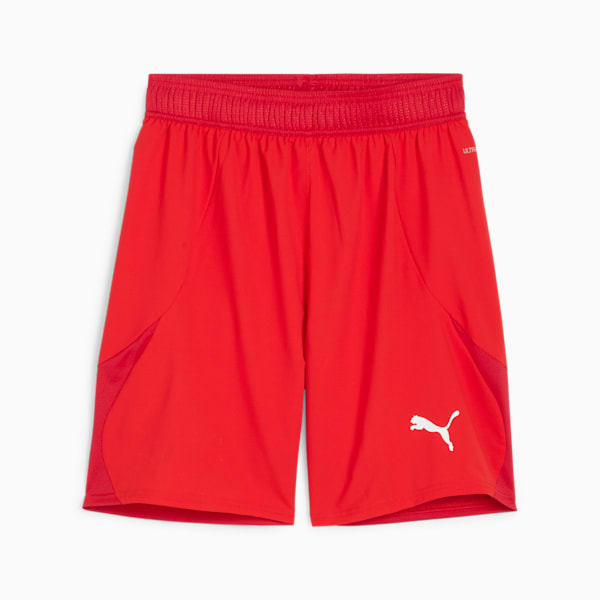 メンズ サッカー チームファイナル ショーツ, PUMA Red-Fast Red, extralarge-JPN