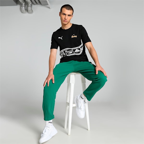 Mumbai City Unisex T-shirt, PUMA Black, extralarge-IND