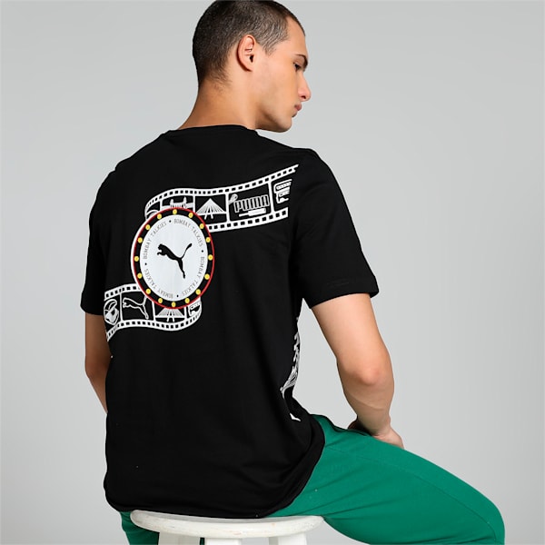 Mumbai City Unisex T-shirt, PUMA Black, extralarge-IND