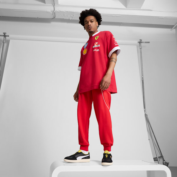 Scuderia Ferrari 2025 Men's Drivers Tee, Dark Cherry, extralarge