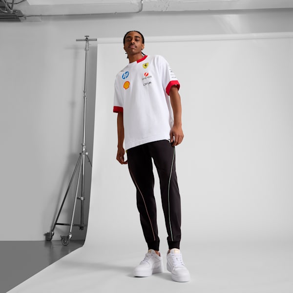 Scuderia Ferrari 2025 Men's Drivers Tee, PUMA White, extralarge