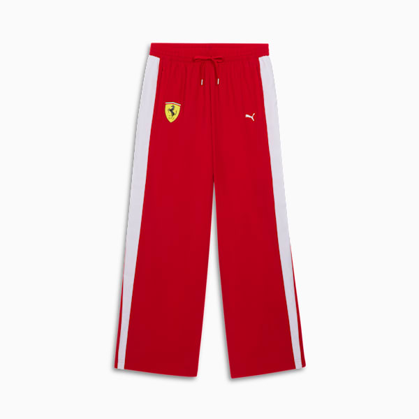 Pants oversized Scuderia Ferrari 2025 Drivers T7 Hombre, Dark Cherry, extralarge