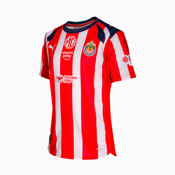 Jersey Chivas Home Replica 25-26 Niños, PUMA Red, extralarge