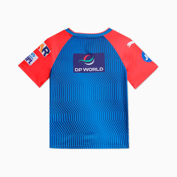 PUMA x DC 2025 Youth Replica Jersey, Strong Blue-For All Time Red, extralarge-IND