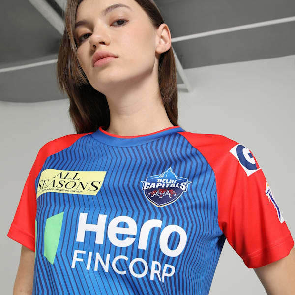 PUMA x DC 2025 Women's Replica Jersey, Strong Blue-For All Time Red, extralarge-IND
