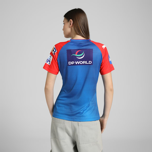 PUMA x DC 2025 Women's Replica Jersey, Strong Blue-For All Time Red, extralarge-IND
