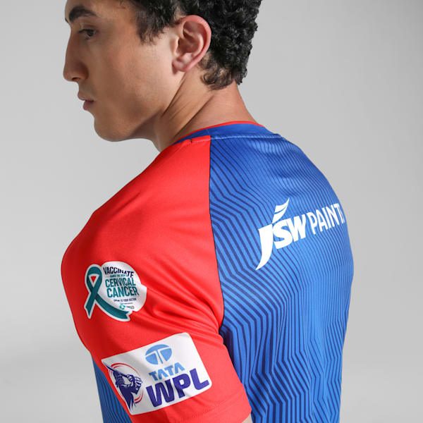 PUMA x DC 2025 Women's League Replica Men's Jersey, Strong Blue-For All Time Red, extralarge-IND