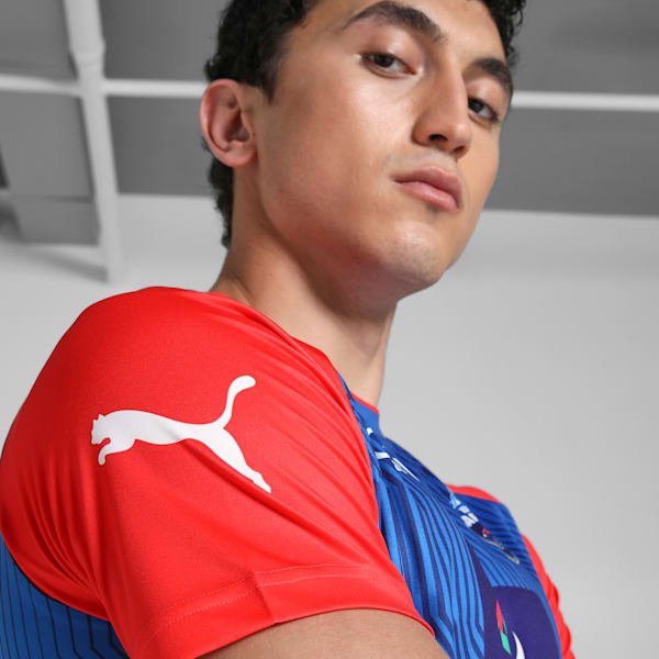 PUMA x DC 2025 Women's League Replica Men's Jersey, Strong Blue-For All Time Red, extralarge-IND