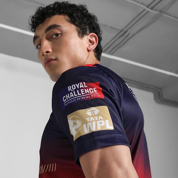 PUMA x RCB 2025 Women's League Replica Men's Jersey, PUMA Navy-Flame Scarlet, extralarge-IND