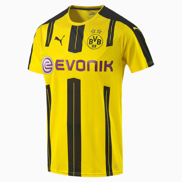BVB SSホームレプリカシャツ, cyber yellow-black, extralarge