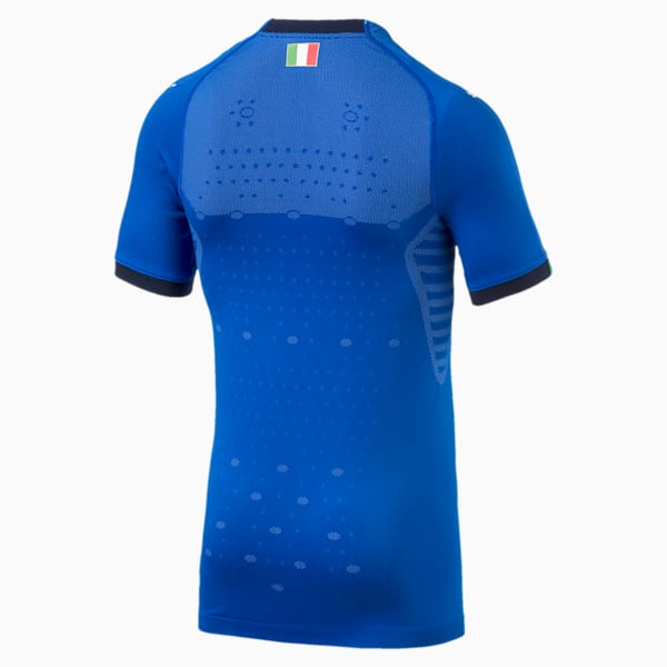 Italia Home Authentic Jersey, Team Power Blue-Peacoat, extralarge