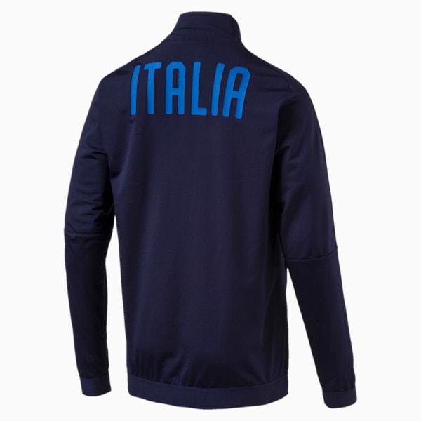 Italia Stadium Jacket, Peacoat-Team Power Blue, extralarge