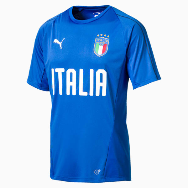 Italia Training Jersey, Team Power Blue-Puma White, extralarge