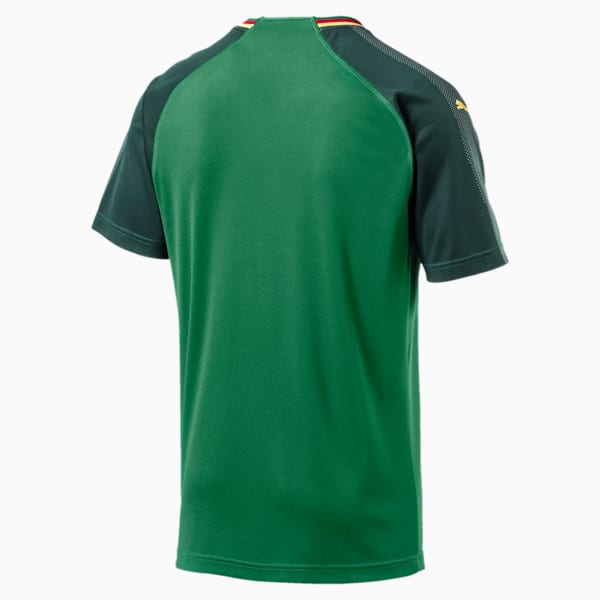 Cameroon Home Replica Jersey, Power Green-June Bug, extralarge