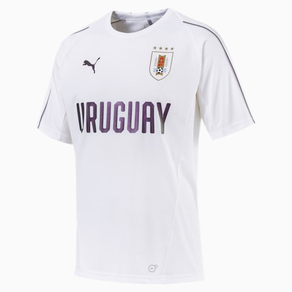 Uruguay Men's Training Jersey, Puma White, extralarge