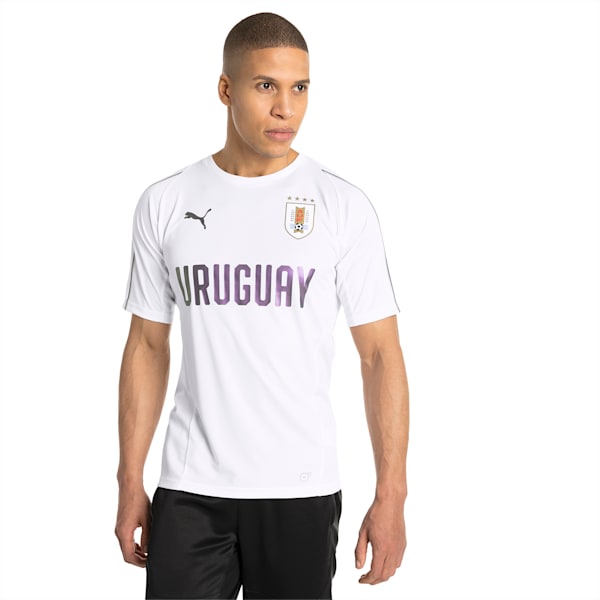 Uruguay Men's Training Jersey, Puma White, extralarge