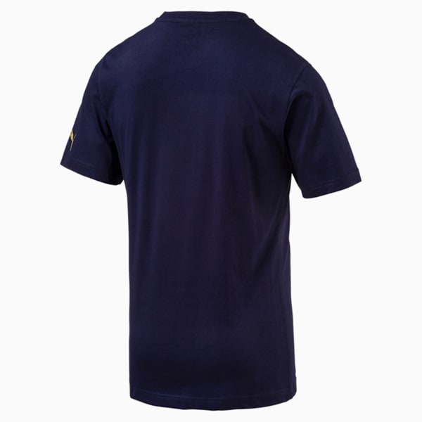 Italia Badge Tee, Peacoat, extralarge-IND