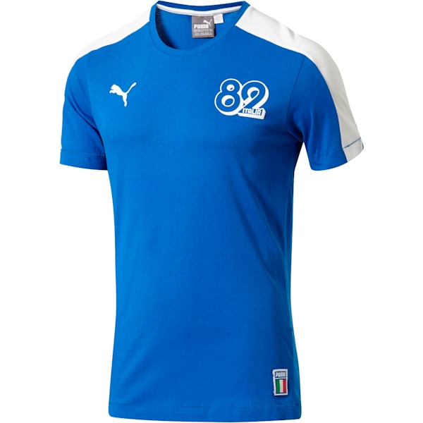 Forever Soccer T7 T-Shirt, Team Power Blue-(FIGC), extralarge