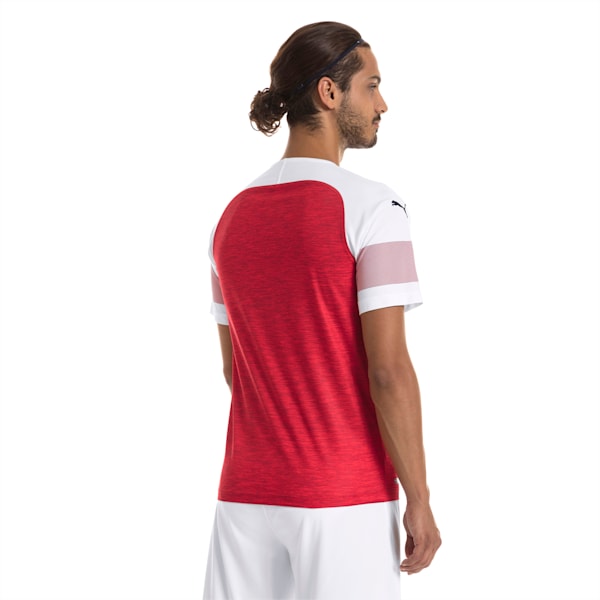 Arsenal 2018/19 Home Replica Jersey, -Chili Pepper Heather-White-Chili Pepper, extralarge