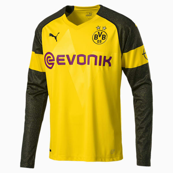 BVB LS ホーム レプリカシャツ, Cyber Yellow, extralarge