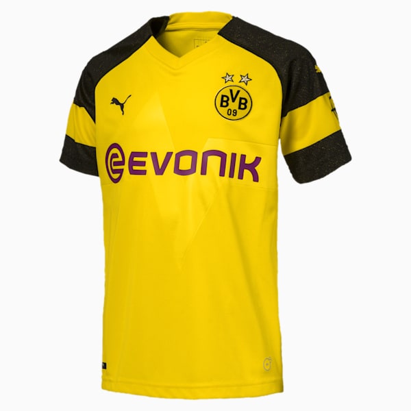 キッズ BVB ホーム レプリカシャツ, Cyber Yellow, extralarge