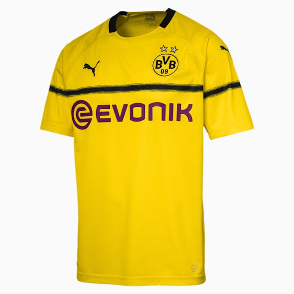 BVB SS INTL レプリカシャツ, Cyber Yellow, extralarge