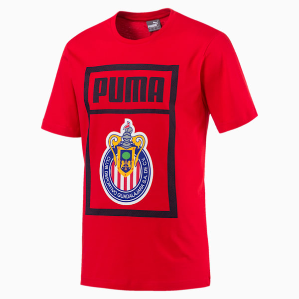 Chivas Men Tee, Puma Red, extralarge