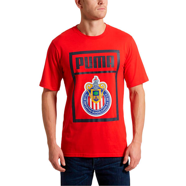 Chivas Men Tee, Puma Red, extralarge