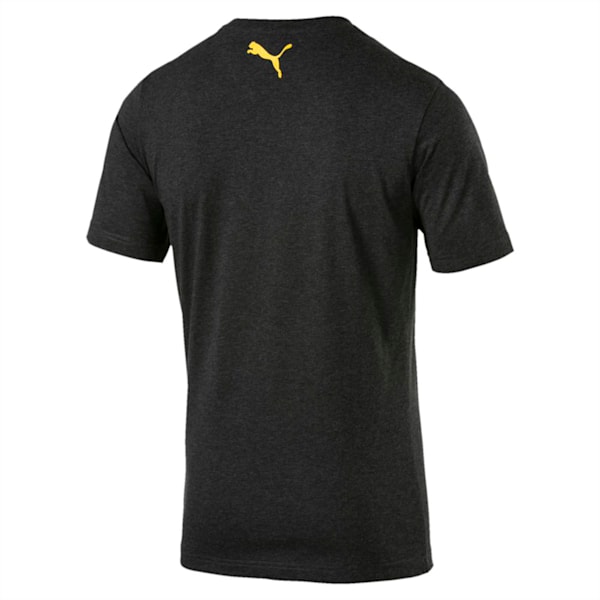 BVB Men's Shoe Tag T-Shirt, Dark Gray Heather, extralarge-IND