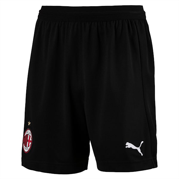 AC Milan Kids' Replica Shorts, Puma Black-Puma White, extralarge-IND