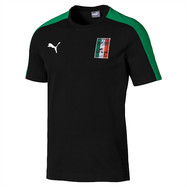 Copa America Men’s T7 Tee, Puma Black-Mexico, extralarge