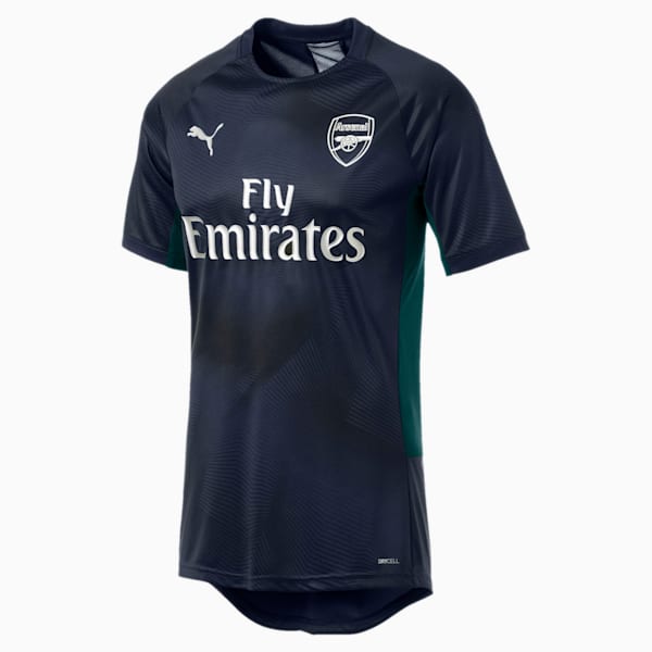 Arsenal FC Graphic Jersey, Ponderosa Pine-Peacoat, extralarge