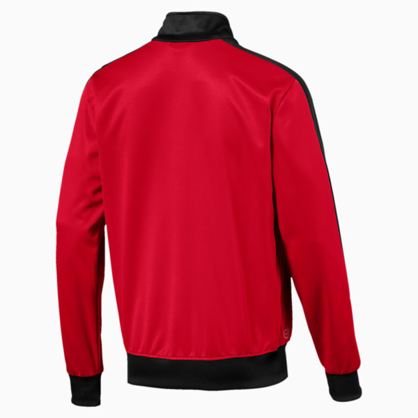 AC Milan Men's T7 Track Jacket, Tango Red-Puma Black, extralarge
