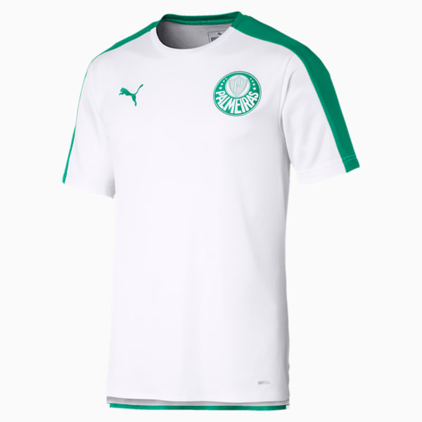 Palmeiras Stadium Tee, Puma White-Pepper Green, extralarge