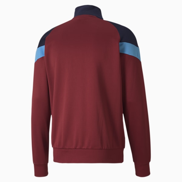 Manchester City FC Iconic MCS Men's Track Jacket, Cordovan-Peacoat, extralarge