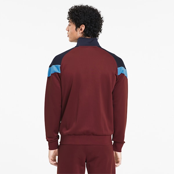 Manchester City FC Iconic MCS Men's Track Jacket, Cordovan-Peacoat, extralarge