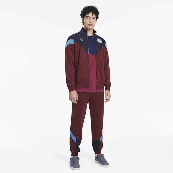 Manchester City FC Iconic MCS Men's Track Jacket, Cordovan-Peacoat, extralarge