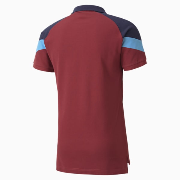 Manchester City FC Iconic MCS Men's Polo, Cordovan, extralarge